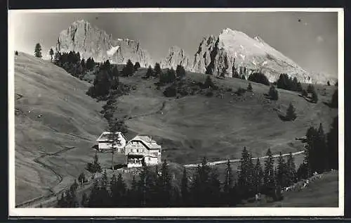 AK Rifugio Monte Piz, Ansicht mit Umgebung