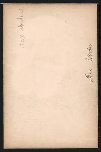 AK Max Nordau mit weissem Vollbart