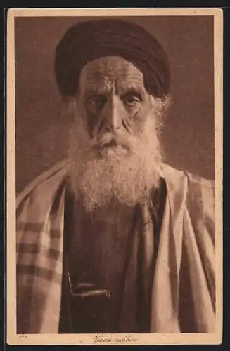AK Porträt eines Rabbiners