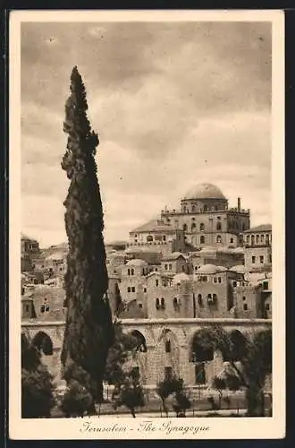 AK Jerusalem, Die Synagoge