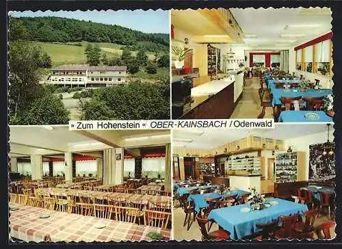 AK Ober-Kainsbach / Odenwald, Gasthaus Zum Hohenstein