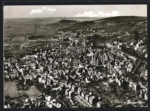 AK Gelnhausen, Fliegeraufnahme