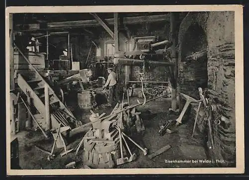 AK Weida i. Thür., Eisenhammer bei Weida