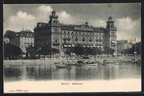 AK Zürich, Hotel Bellevue