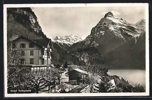 AK Sisikon, Hotel Tellsplatte am Vierwaldstättersee