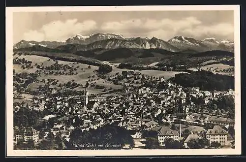 AK Wald, Teilansicht mit Glärnisch