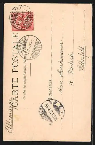 AK Genève, Les Tours de Saint-Pierre