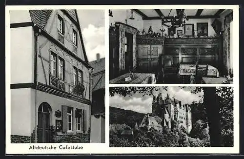 AK Moselkern, Altdeutsche Cafestube, Schloss