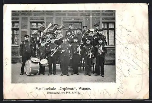 AK Wanne, Musikschule Orpheus, Blaskapelle