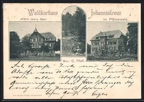 AK Trippstadt, Waldkurhaus Johanniskreuz