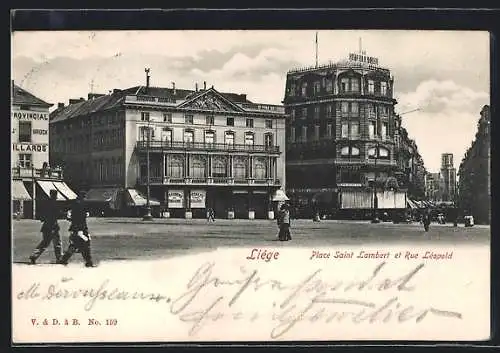 AK Liège, Place Saint Lambert et Rue Leopold
