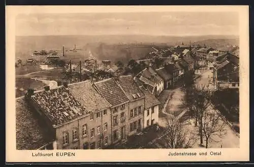 AK Eupen, Judenstrasse und Oetal