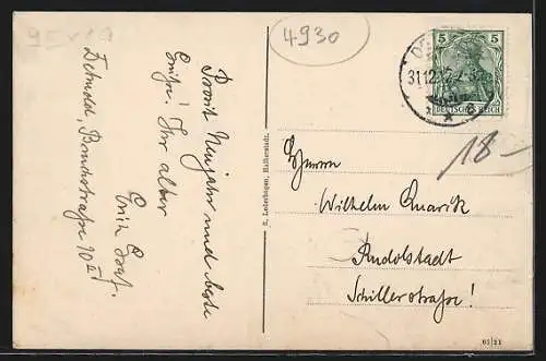 AK Detmold, Oberförsterei im Heidental