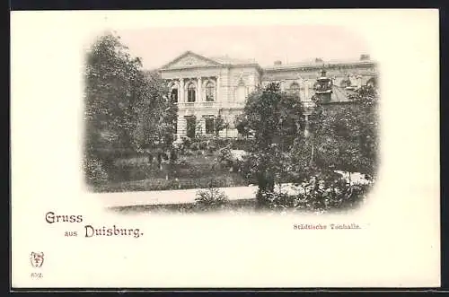 AK Duisburg, Städtische Tonhalle