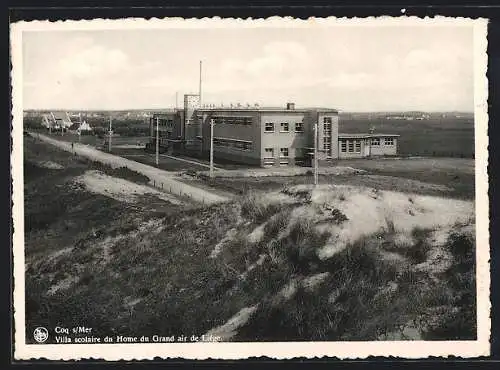 AK Coq s/Mer, Villa scolaire du Home du Grand air de Liège