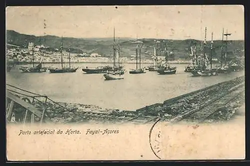 AK Fayal-Acores, Porto arteficial da Horta