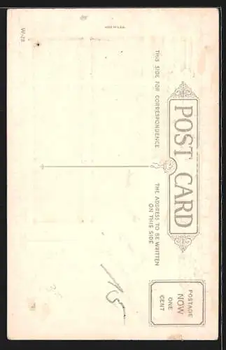 AK Hello Santa! A Merry Christmas, Junge erblickt Weihnachtsmann