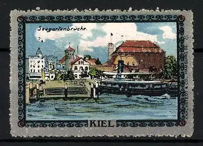 Reklamemarke Kiel, Seegartenbrücke
