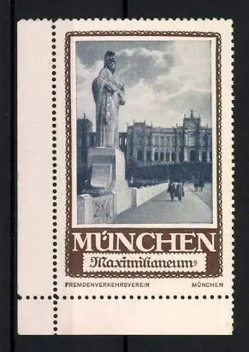 Reklamemarke München, Maximilianeum