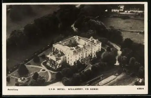 AK Killarney, G. S. R. Hotel, Bird`s eye view