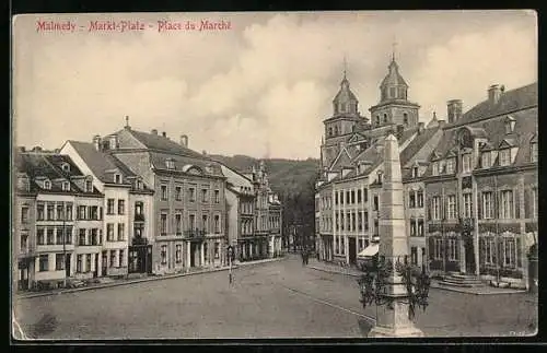 AK Malmedy, Place du Marché
