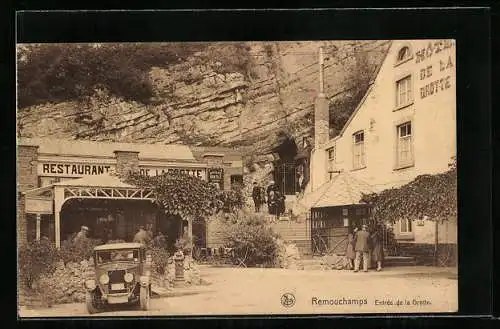 AK Remouchamps, Entrée de la Grotte
