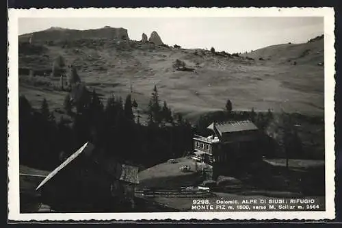 AK Monte Piz, Rifugio Monte Piz verso M. Sciliar