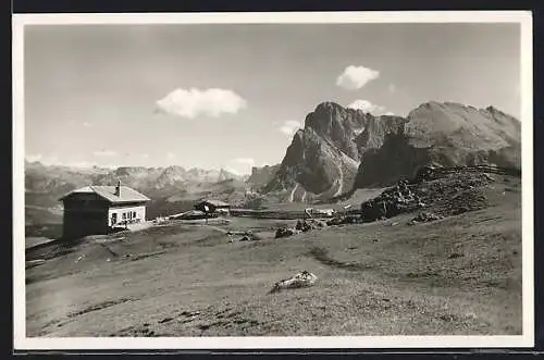 AK Rifugio Faslfoner, Dolomiti, Alpe di Siusi