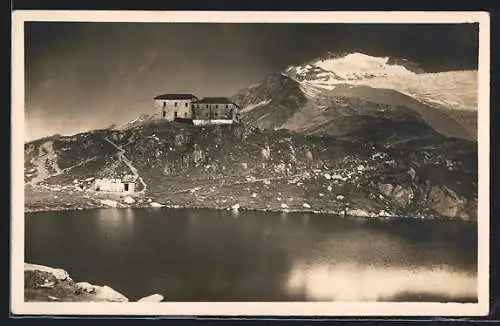 AK Pfitscherjochhaus mit Zillertaler Ferner