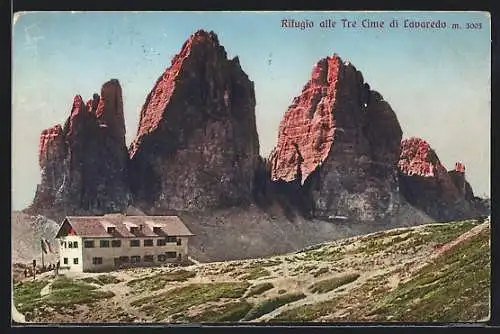 AK Rifugio alle Tre Cime di Lavaredo