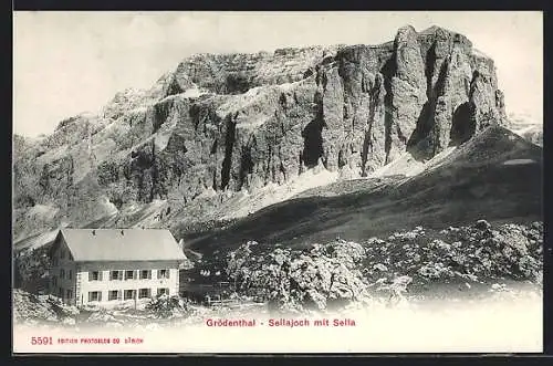 AK Sellajochhaus im Grödenthal