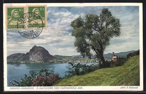 AK Lugano-Paradiso, S. Salvatore von Castagnola aus