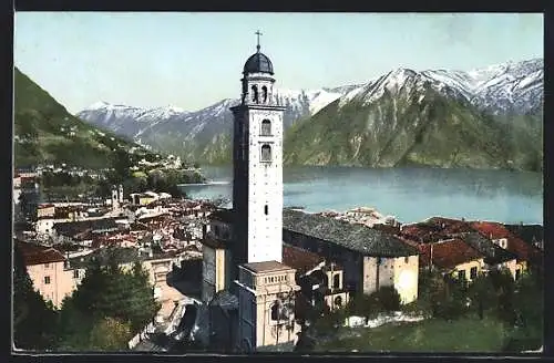 AK Lugano, Cattedrale di San Lorenzo e Monte Caprino