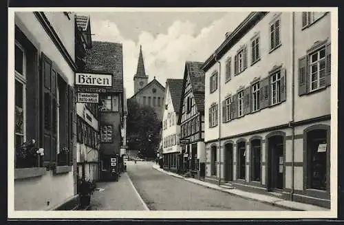 AK Schiltach, Gasthaus zum Bären