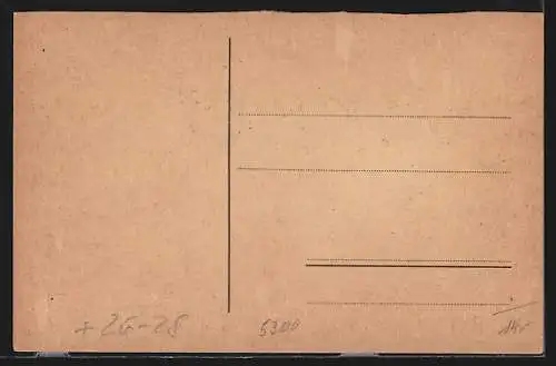 Steindruck-AK Bonn, Coblenzer Tor