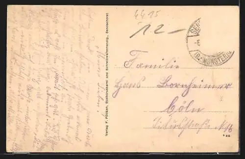 AK Sendenhorst i. W., St.-Josephs-Hospital, Panorama-Ansicht