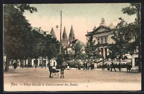 AK Spa, Place Royale et Etablissement des Bains