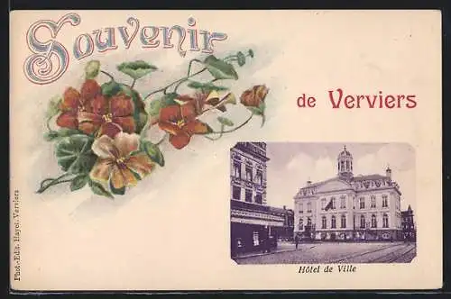AK Verviers, Hôtel de Ville