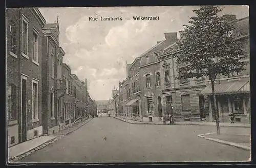 AK Welkenraedt, Rue Lamberts, Strassenpartie