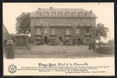 AK Tiège-Sart, Hôtel de la Charmille
