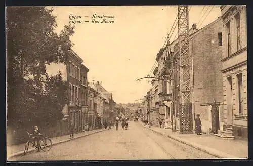 AK Eupen, Rue Neuve, Strassenpartie