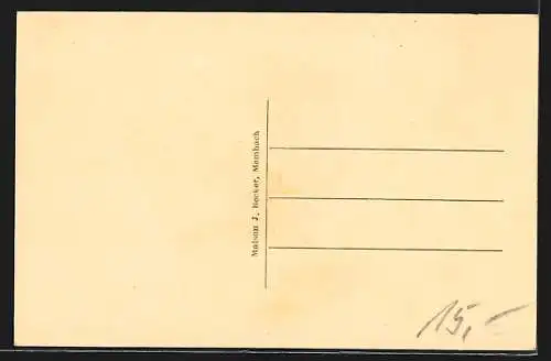 AK Eupen, Rue Neuve, Strassenpartie