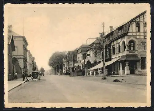AK Eupen, Rue de Verviers, Strassenpartie