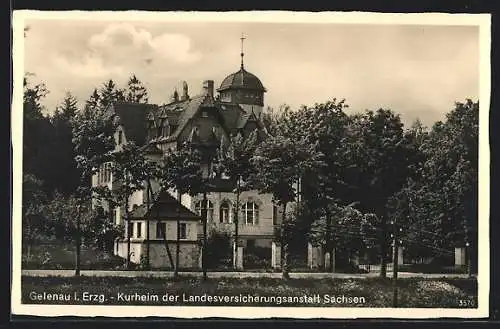 AK Gelenau / Erzgeb., Kurheim der Landesversicherungsanstalt Sachsen