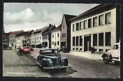 AK Heinsberg i. Rhld., die Volksbank in der Hochstrasse