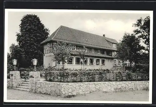 AK Gross-Ilde, Gasthaus Kastanienhof Gr. Ilde Kurt Cronjäger