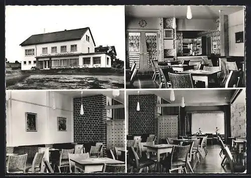 AK Neunkirchen /Saar, Café Ursula mit Räumlichkeiten, Spieserstrasse 103