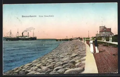 AK Bremerhaven, Neue Strandhalle