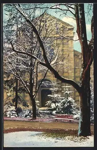 AK Bern, Kleine Schanze und Dreifaltigkeitskirche