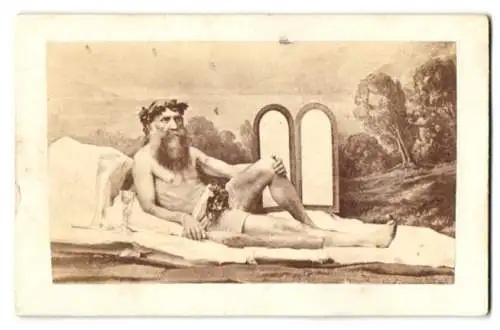 Fotografie unbekannter Fotograf und Ort, Ernst Mahner (Carl Friedrich Wilhelm Schlemmer) Pionier der Naturheilkunde